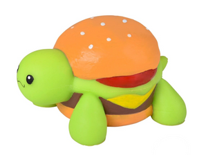 squish and stretch turtle burger