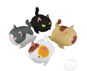 squish and stretch puffy cat