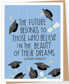 eleanor roosevelt beauty of dreams  | graduation