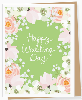 green floral | wedding
