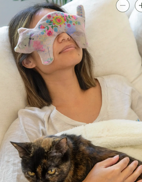 weighted cat eye mask