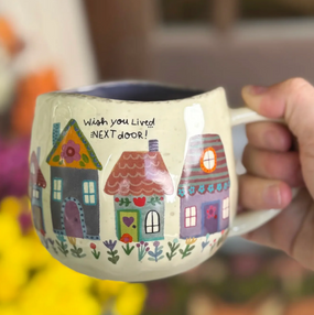artisan mug lived next door