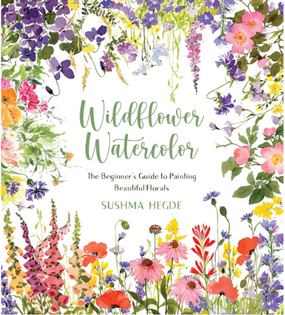 wildflower watercolor for beginners