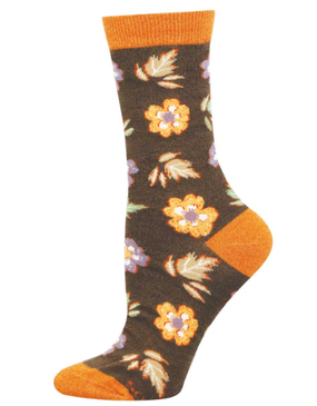 autumn foliage womens socks