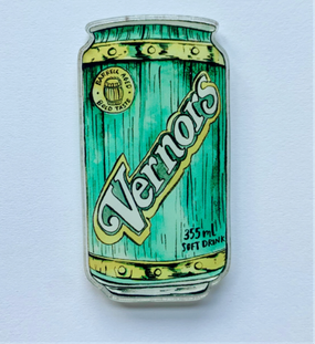 vernor's cut out magnet