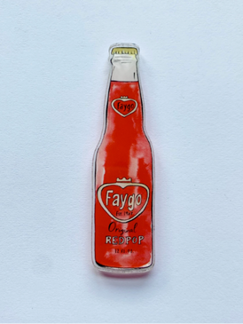 faygo red pop cut out magnet