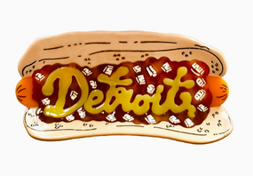 detroit coney dog hair claw
