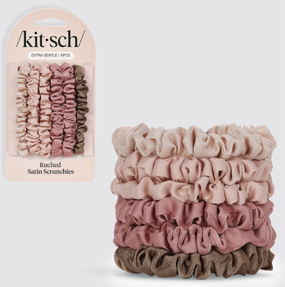 petite satin scrunchie