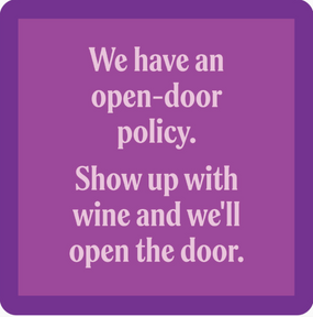 open door policy coaster