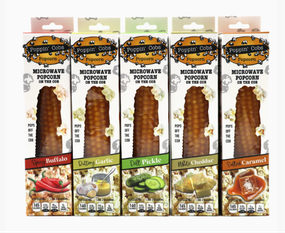 poppin cobs popcorn flavored (assorted)