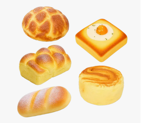 slow rise squishy bread (assorted)