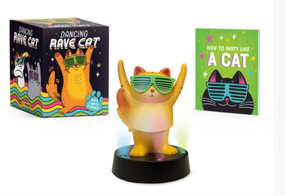 dancing rave cat
