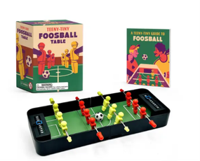 teeny-tiny foosball table