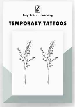 tiny temporary tattoos