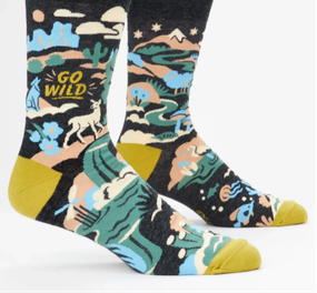 go wild men's socks