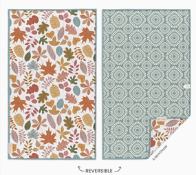 leaf microfiber kitchen towel
