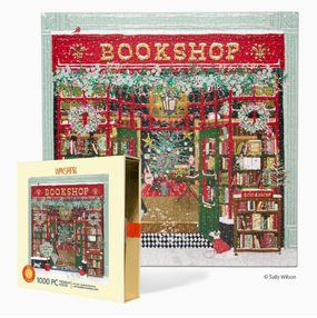 festive bookshop 1000 piece puzzle