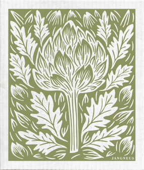 artichoke swedish dishcloth