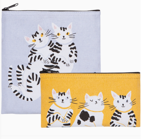 meow & furever snack bag set