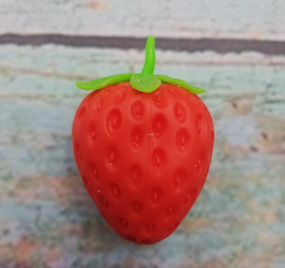 squishy strawberry fidget