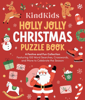 holly jolly christmas puzzle book