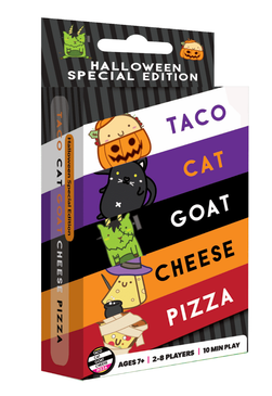 taco cat goat cheese pizza halloween edition