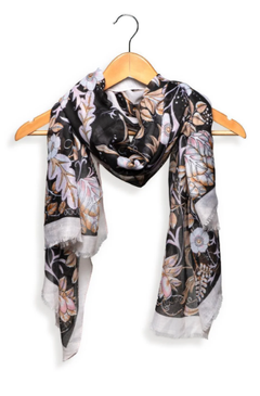 grandeur flowers scarf