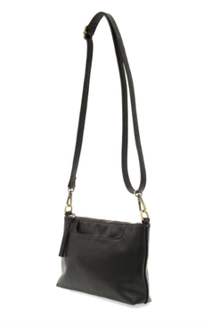 lovey top zip crossbody