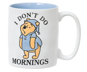 winnie the pooh mornings mug