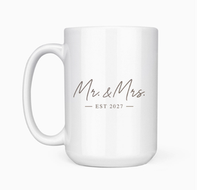 mr. & mrs. mug 2027