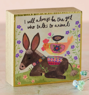 talk to animals tiny block