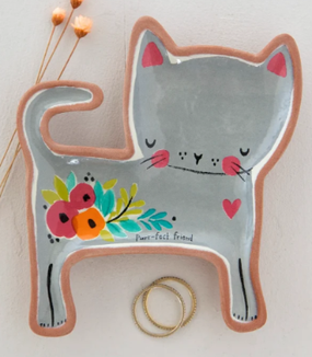 purr-fect friend trinket dish