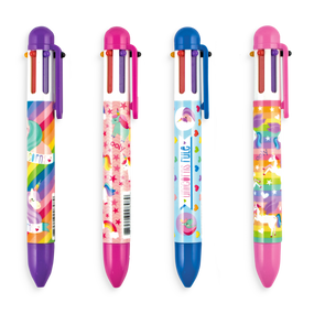 6 Colors In One Ink Pen - Unicorn