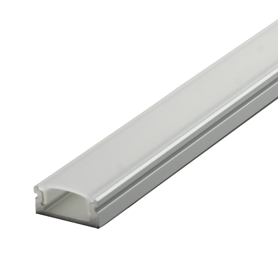 Aluminum Profile O 94 (8 ft) long 1 Surface Mount Linear LED Strip  Channel