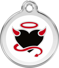 Red Dingo ID Tag for Cats in Devil