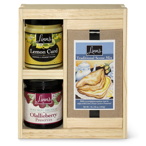 Linn’s Traditional Scone ’n Lemon Curd Gift Box