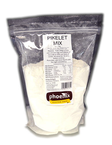 Pikelet Mix 1kg - Phoenix Gluten Free Bakery Store