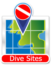 Dive Sites Icon - button for dive locations