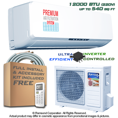 inverter ac with heater