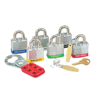 #1220DSPL Laminated Steel Safety Padlock and Accessories Set