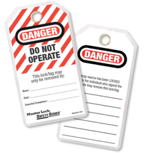 #497A Customizable Lockout/Tagout Tag