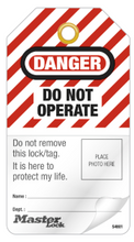 #S4801 Customizable Photo ID Safety Tag