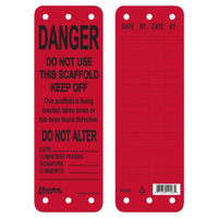 #S4700 Scaffold Safety Tag