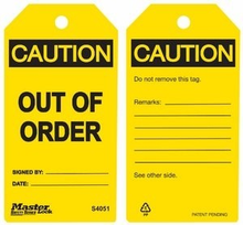 #S4051 Safety Tag