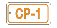 #S4500CP1 Isolation Point Safety Tag. Available in #s CP1 - CP20