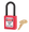 #406 Safety Thermoplastic Lockout Padlock. Nylon Shackle