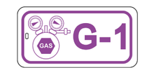 #S4500G Gas Panel Lockout Point Isolation Tags. Numbers 2 through 20 also available