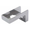 Bottom bathroom stall hinge door insert with 5/8" hex. #90H431