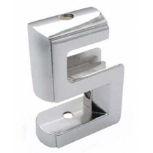 Chrome plated bathroom stall bottom hinge door insert #90H445
