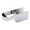 Chrome plated bathroom stall bottom hinge door insert #90H446